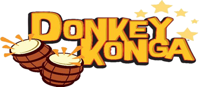 Donkey Konga logo for Gamecube